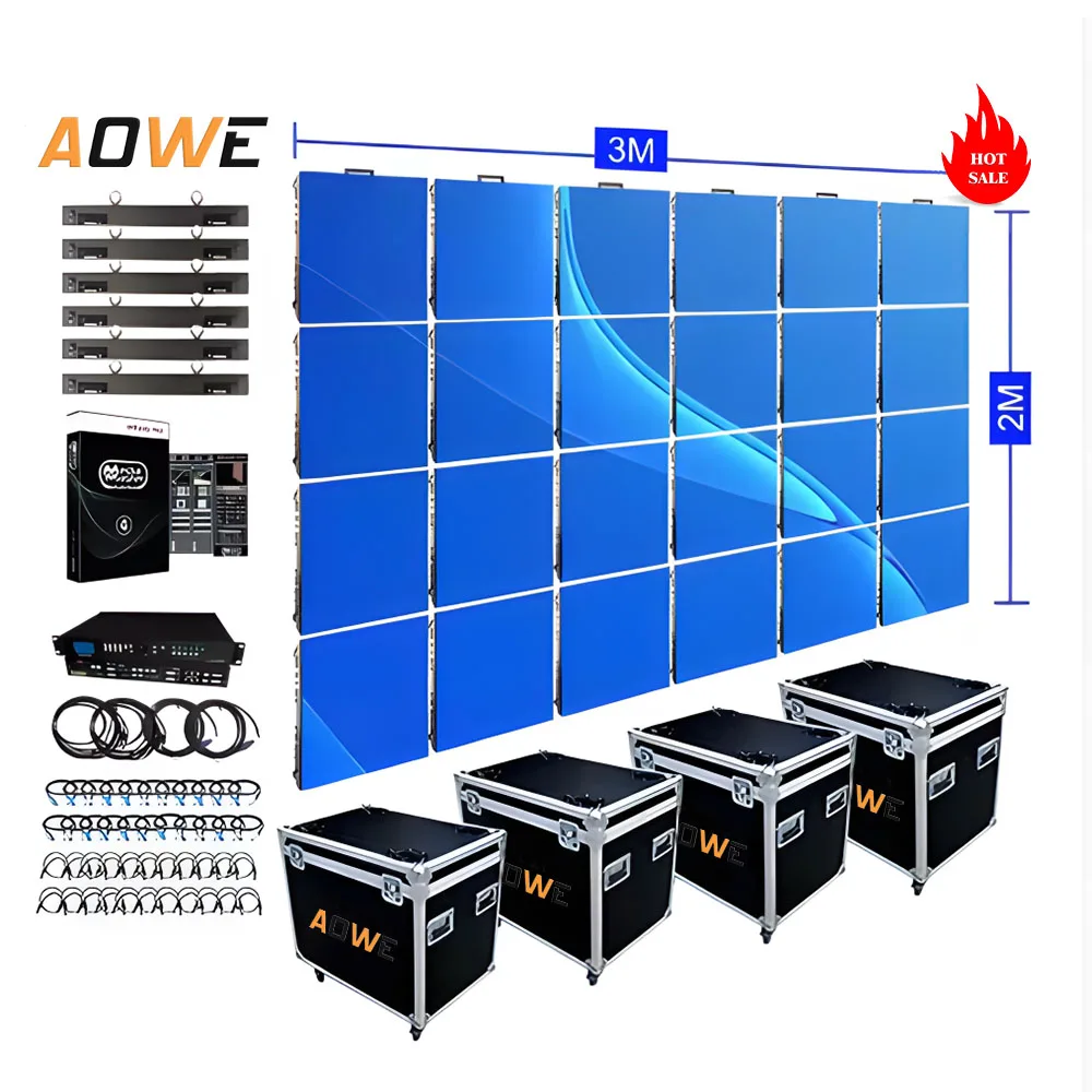video wall panels complete system concert stage rental background  Advertising Display Board Wall Mounted Standing