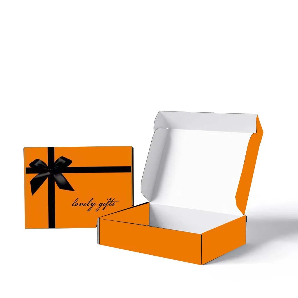 Luxury Retail Mailing Package Custom Brand Logo Gift Packaging Paper Clothes Boxes For Clothes