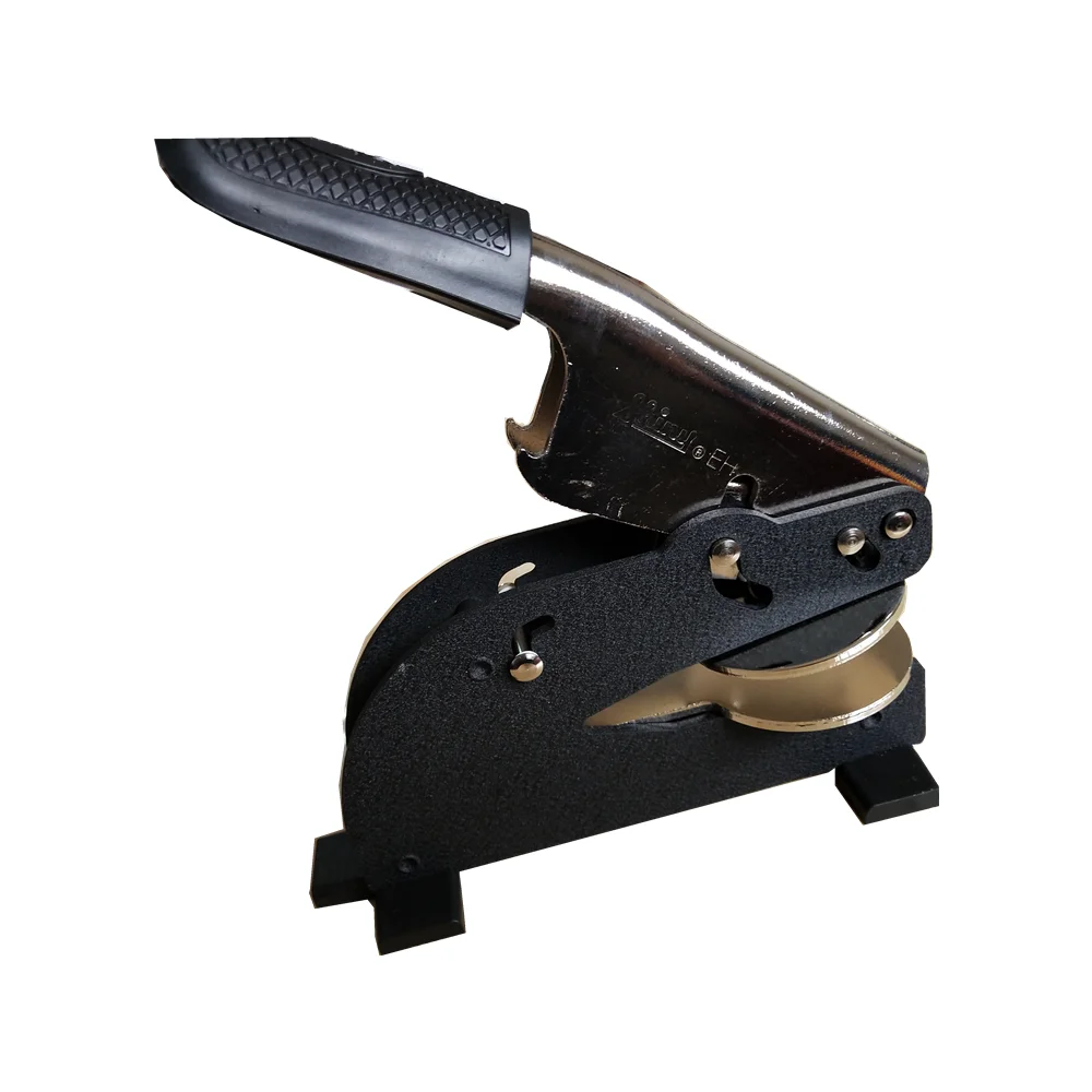 Steel Seal Frame Manufacturers Personal Logo Stainless Steel Seal Paper Embossing Seal