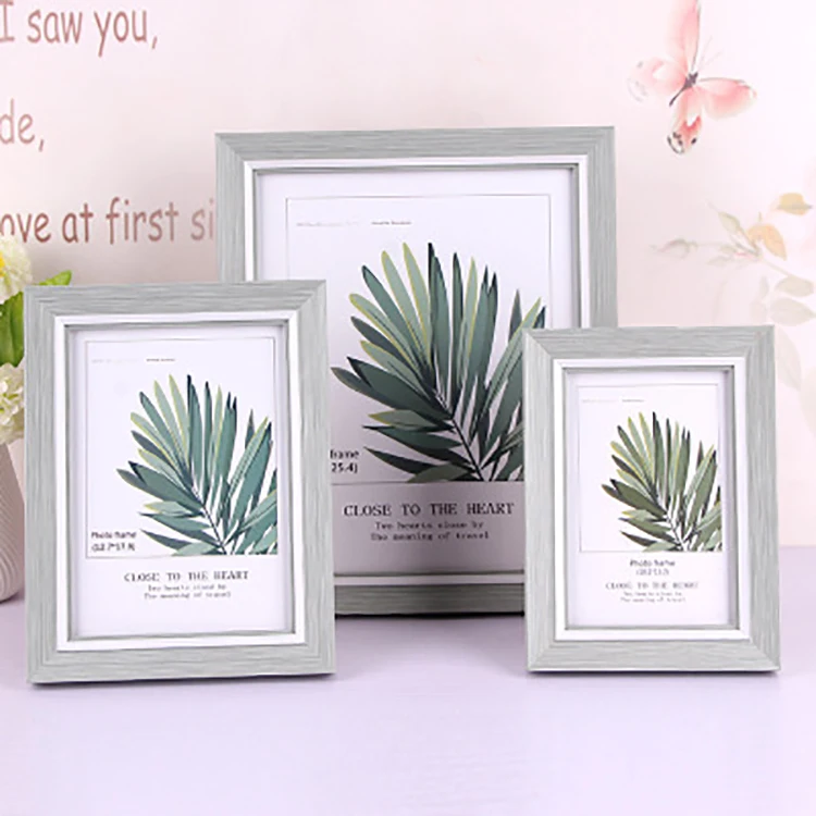 Creative wedding simple photo frame picture frame 7 inch 5 inch 6 10 16 inch A4 A3 8 set up wall
