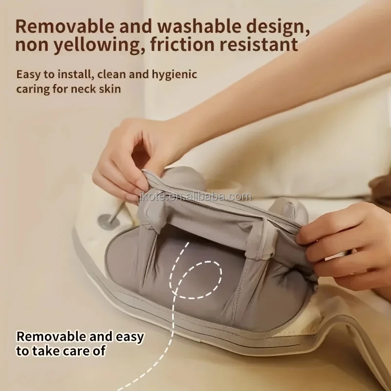 Creative Gifts Body Muscle Pain Relief 3D Electric Neck Massager for Car Home Office Travel Use