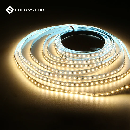 DC 24V  high lumens output led strip light 2835 120leds 3000K backlight 5M IP20 strips lighting  led light strip
