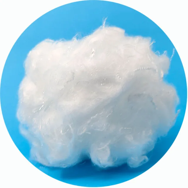Light Weight 0.5D 25MM Virgin Micro Down Like Fiber