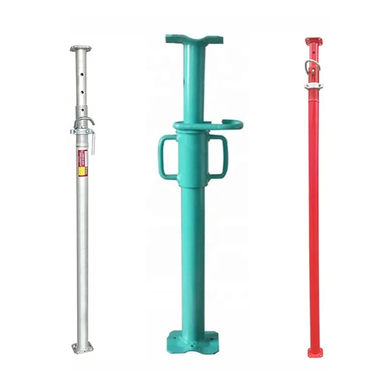 Construction Adjustable Spanish Italian Type Shoring Prop push pull prop Steel Scaffolding  acrow prop