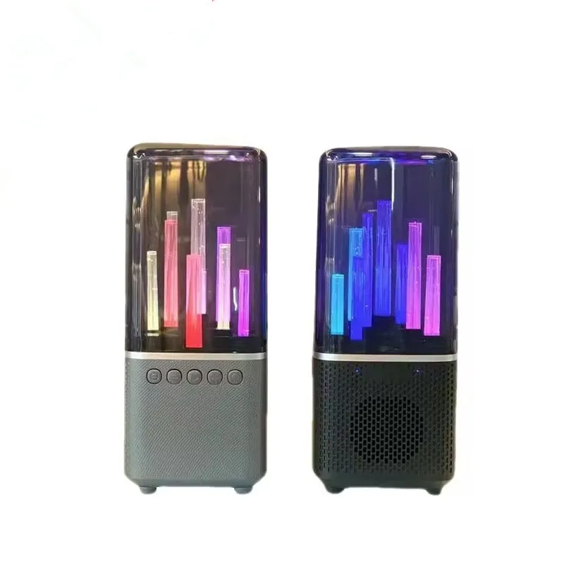 Dynamic RGB Lightshow Transparten True Wireless Speaker With AUX/TF/USB Streaming, Built-in Microphone