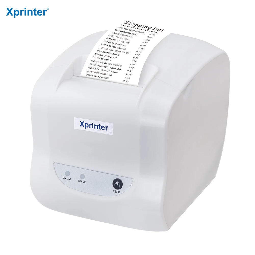 XP-58IIQ xprinter pos terminal ticket bill printer 58mm BT Printer Thermal driver download for retail store