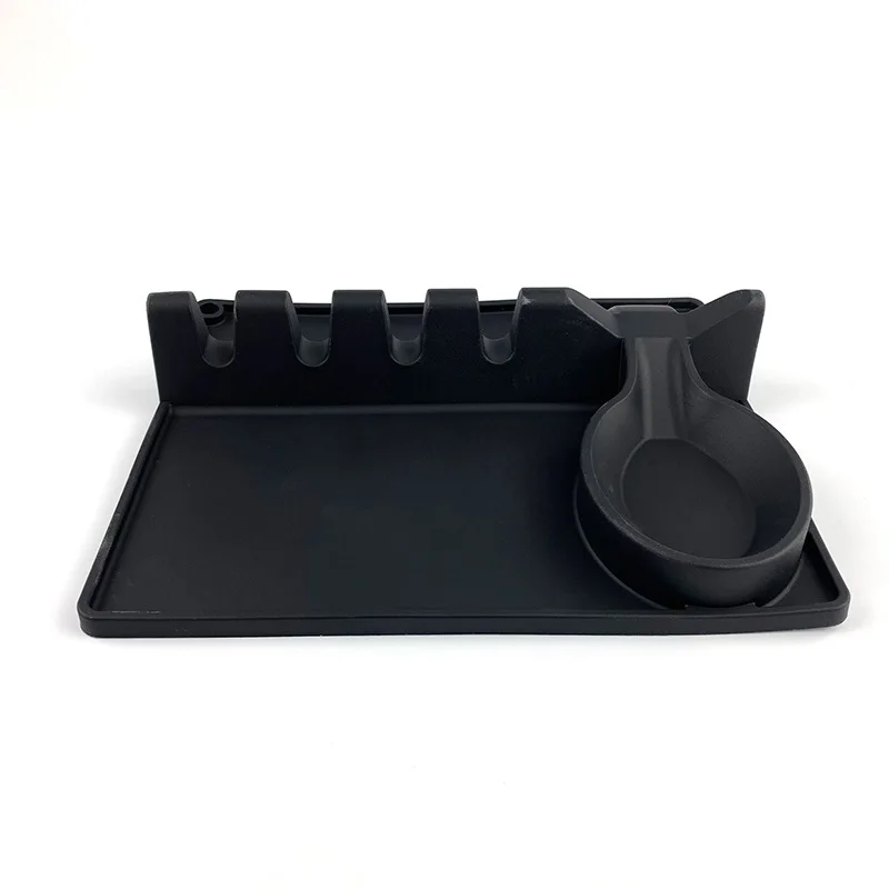 Kitchen Silicone Spoon Fork Rest Silicone Spatula Utensil Holder