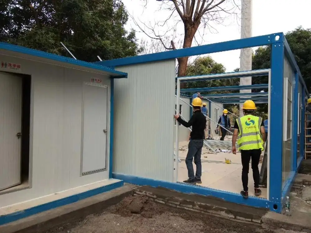 
Prefab hospital room for flu fast assemble container Loose packed container flat packed for ship simple sick room 