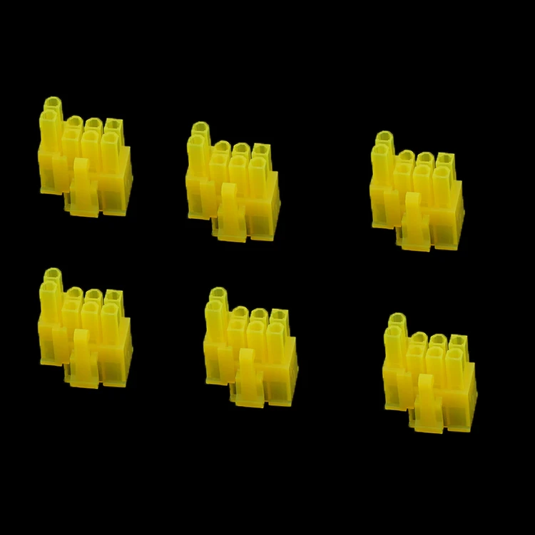 
ZPT Custom for molex 8 pin yellow strip connector molex 39012080 5557 
