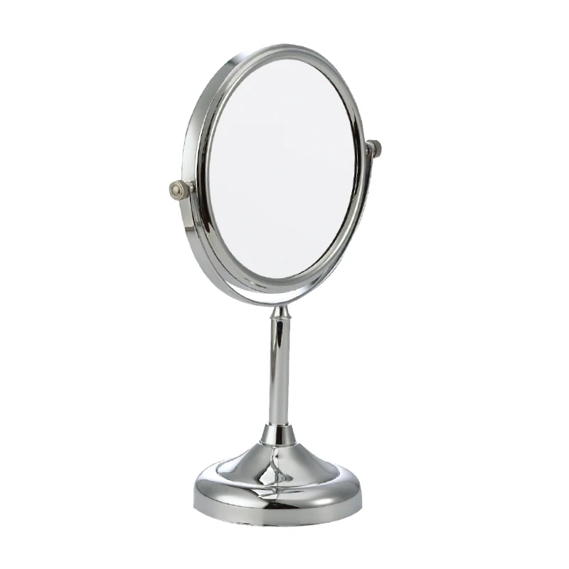 Wholesale High Quality Desktop Decorative Creative 6/8 Inch Circular Mirror Folding Small Dressing Double-Sided Makeup Mirror