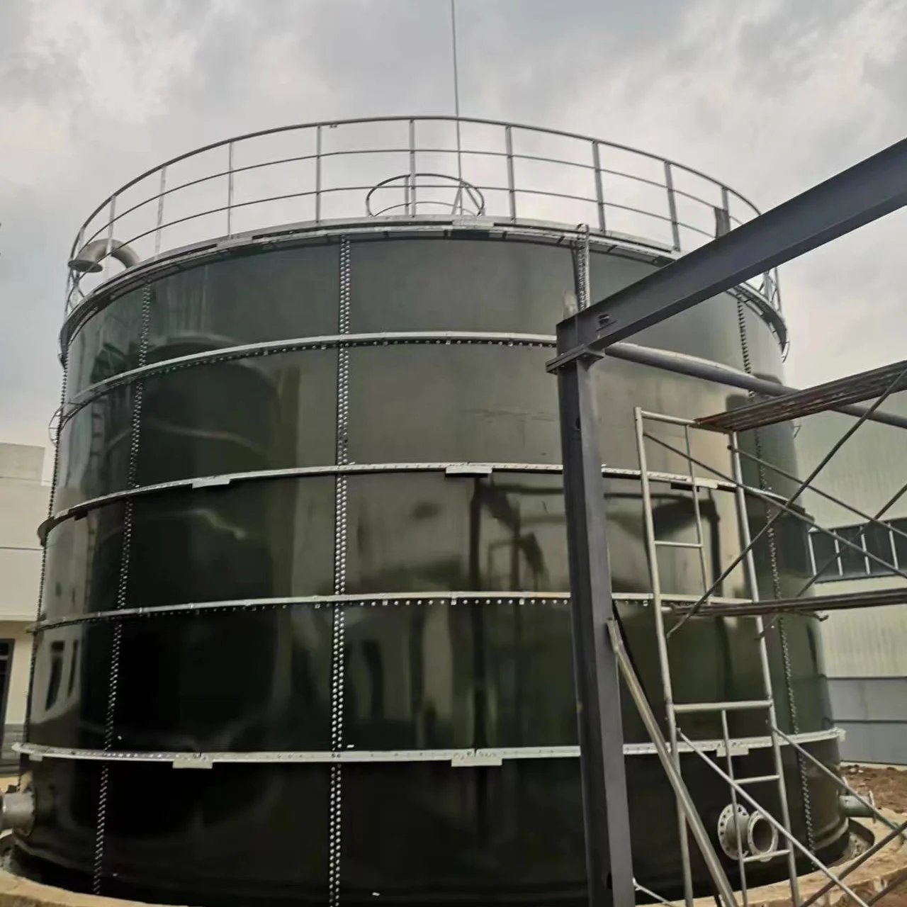 WS Brand 5000000 Gallon Glass-lined Steel Filter Water Tanks For Agriculture Water Use