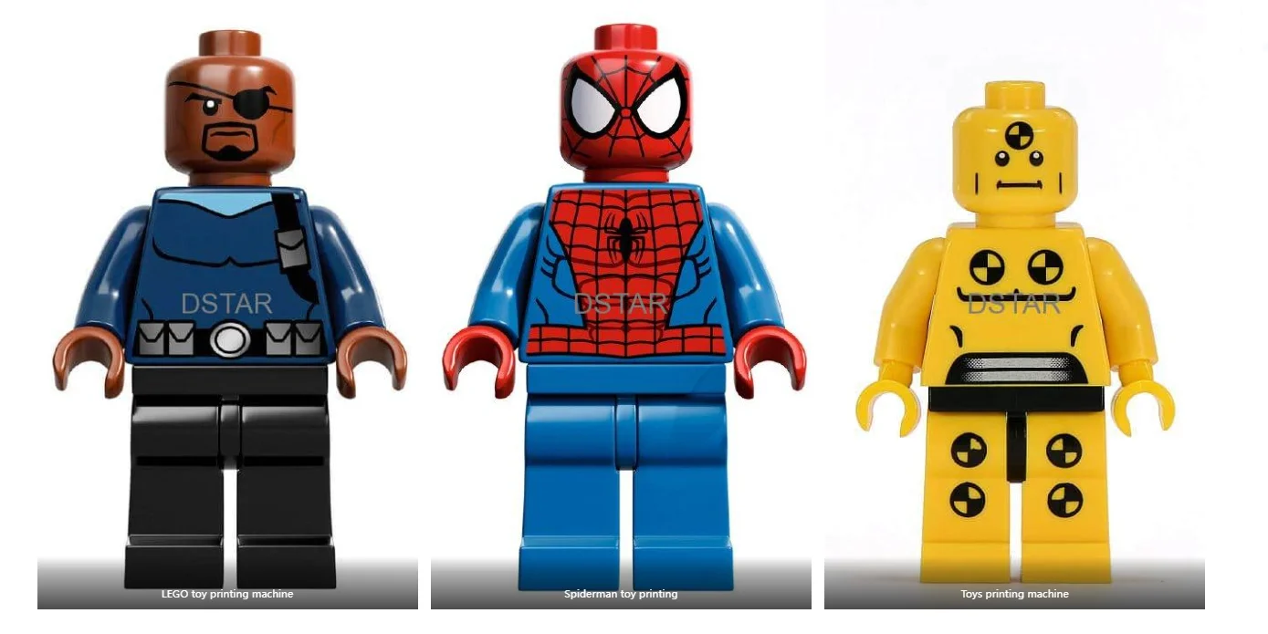 Ink Cup System Pneumatic Multi Color Automatic Pad Printing Machine for LEGO Toys