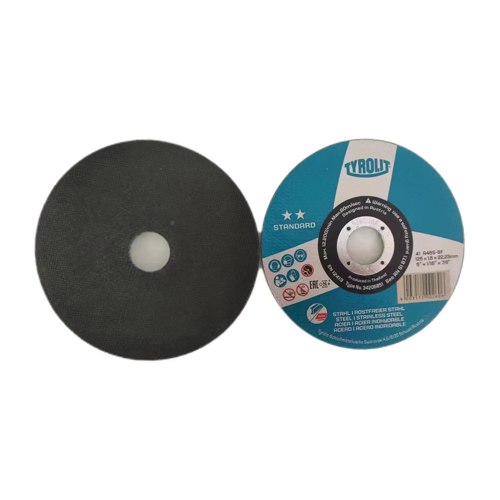 Steel cut iron metal cutting off wheels abrasives discs  125mm inox disco de corte manufacture