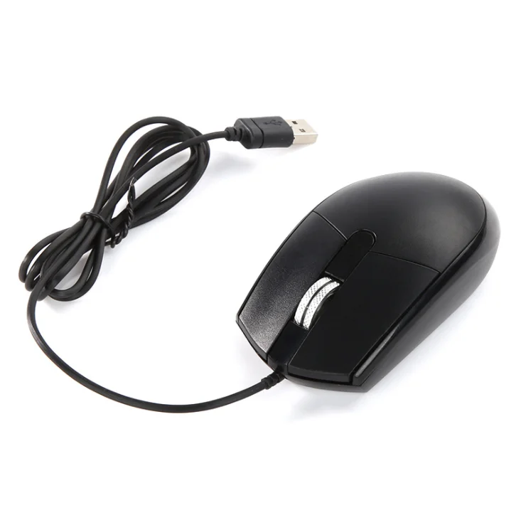 Office Mouse 1 Wired Optical Usb Mouse for Pc Laptop