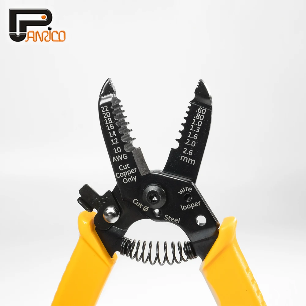 6.5 Inch Wire Stripper Clamper Cutting Pliers 0.6-2.6Mm Wire Of Hand Tools