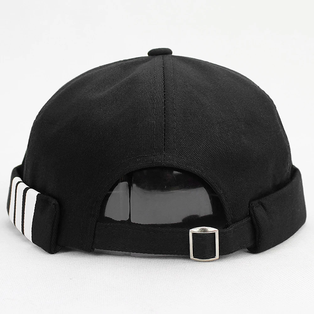 Customized hat without brim fashion cotton docker style hat