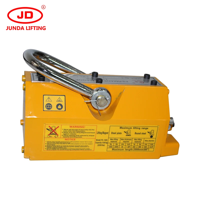 1t 2t 3t 5t Permanent Magnetic Lifter for lifting steel plate