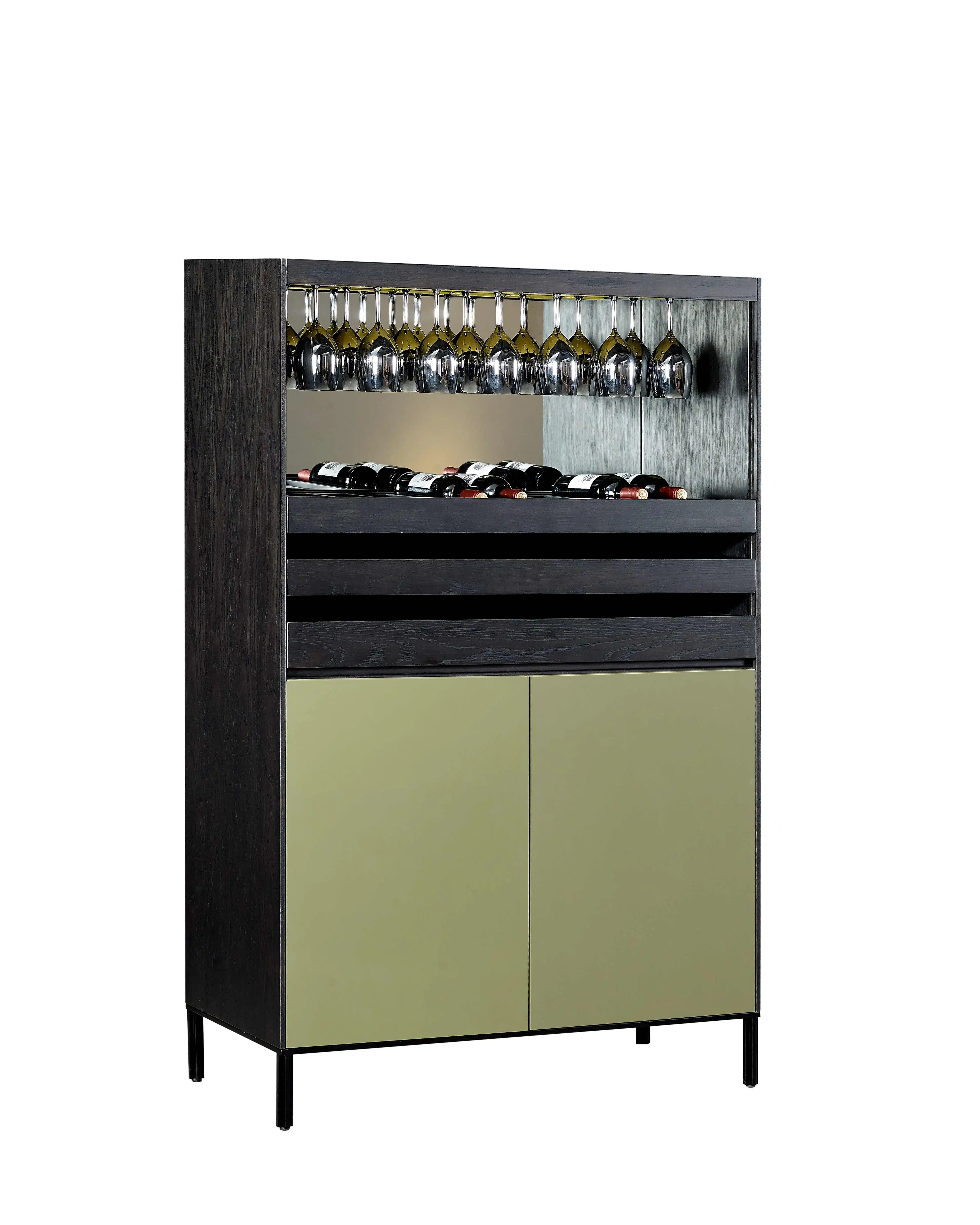 Modern Home furniture for Dining room catering equipment buffet cabinet veneered MDF/ wooden sideboard