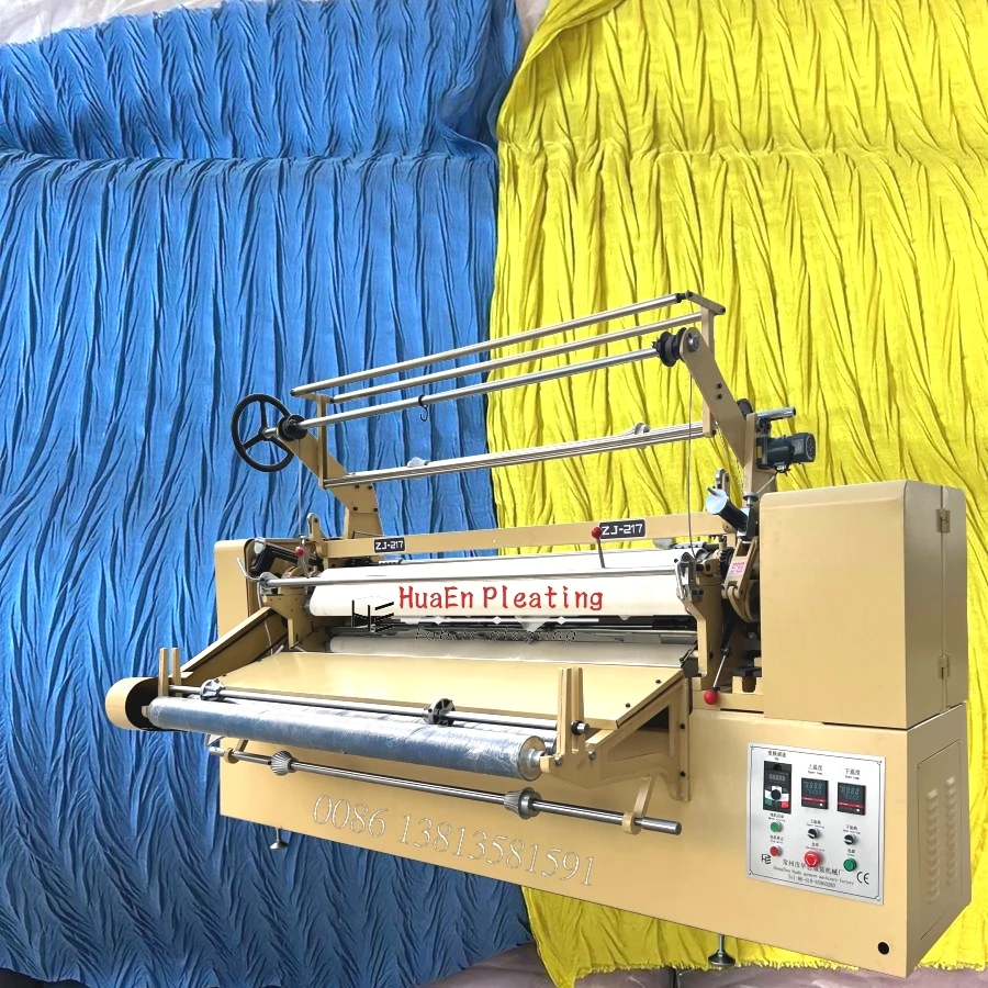 HuaEn Pleating plise plisket Plissage plisowanie Nida fabric machine pleating