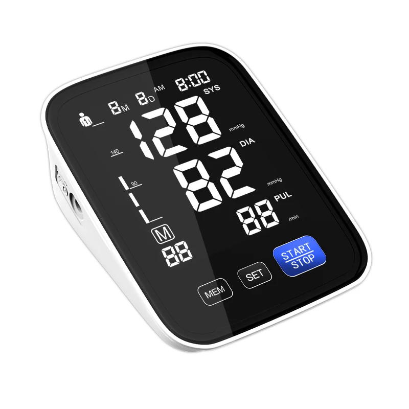 Automatic Brother BP Machine Cheap BP Cuff Testing Machine Monitor Upper Arm Electronic Blood Pressure Monitor for Home Hospital