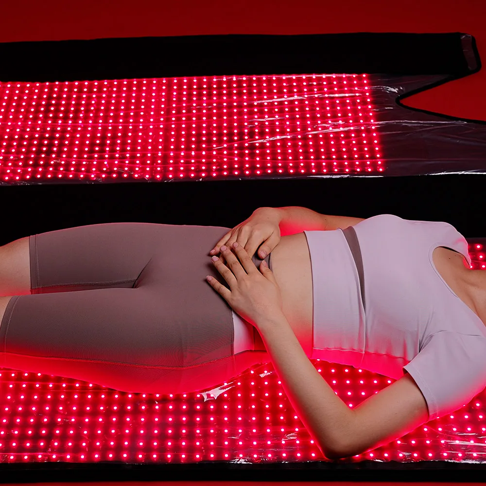 New Full Body Therapy Pod TLB2000Y 2320LEDs Red &Near Infrared 660nm 850nm red light therapy bed For Full Body Pod