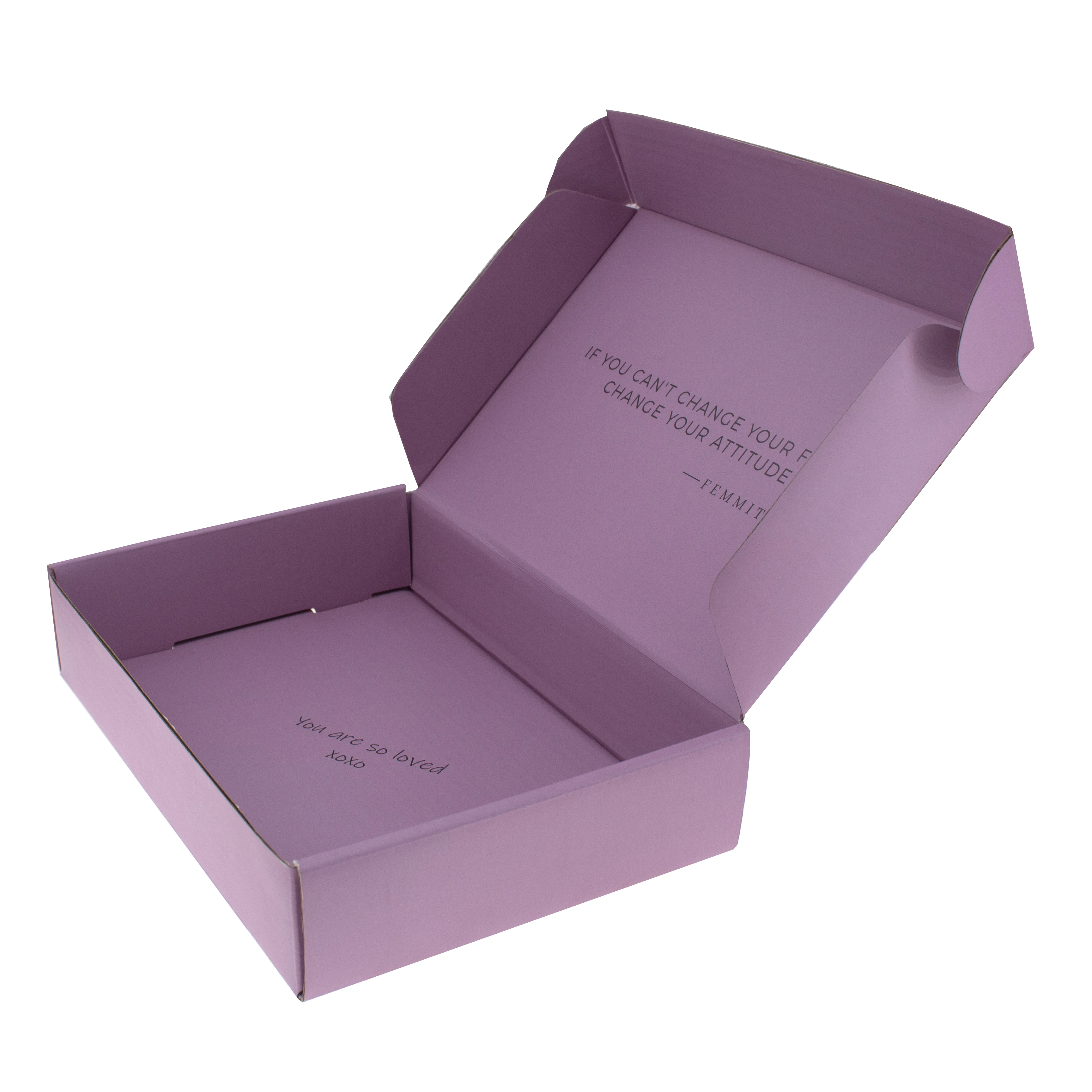 2023 New Product Storage Easy foldable and Mold up Luxury Gift Package Rosy Box For Clothing