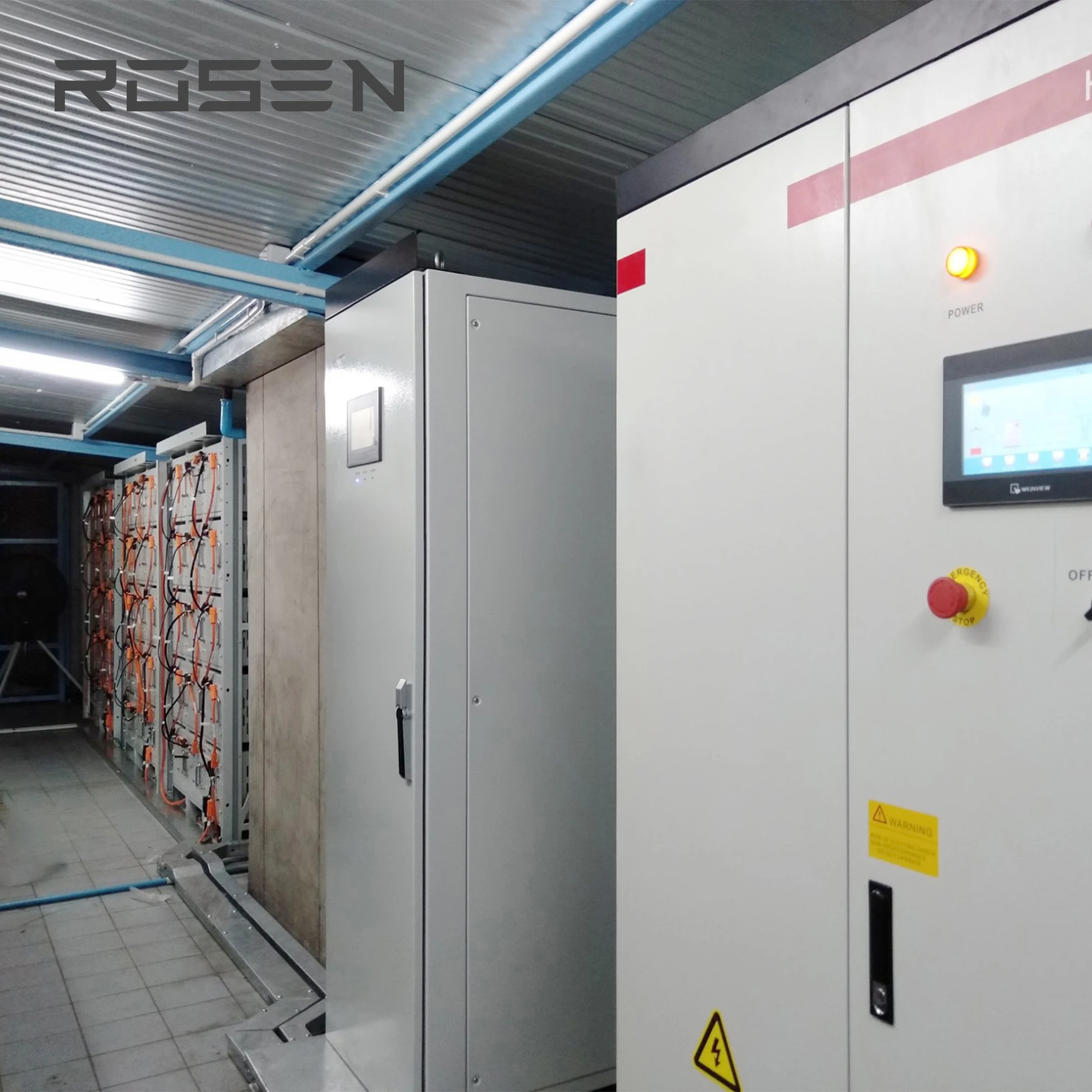 Commercial Solar Project 500KW with Lithium battery MWH BESS Container Generator backup 1MW ESS solar plant