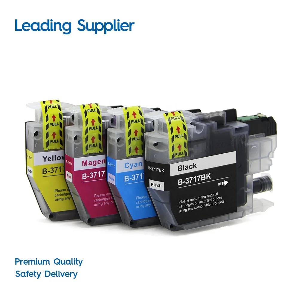 INK-TANK LC3717 LC 3717 Premium Color Compatible InkJet Ink Cartridge for Brother MFC-J2330DW MFC-J2730DW Printer