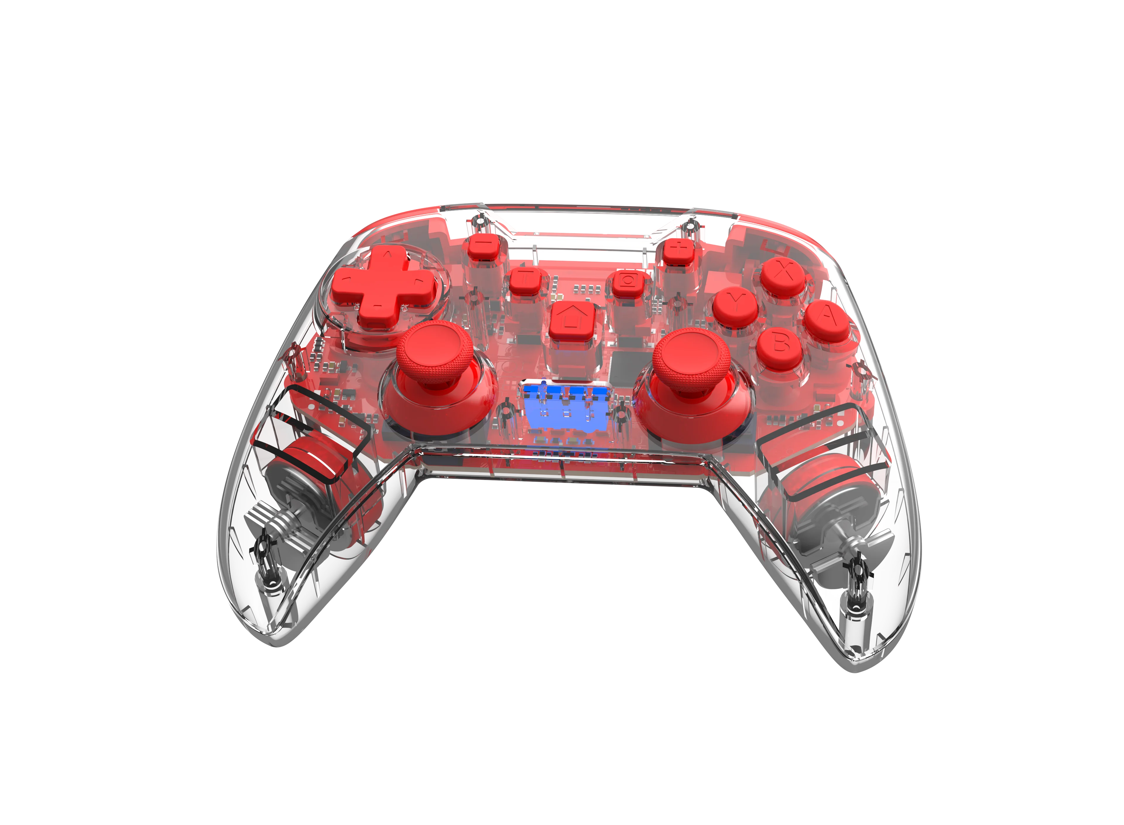 Gamepad 2022 hot-selling dual motor with somatosensory six-axis T burst function vibration adjustment wireless switch controller