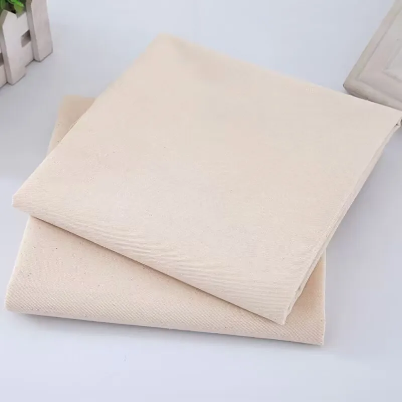 Manufacturers thickened white grey fabric twill cloth pocket cloth quilt embryo cloth cotton  pure white fabric