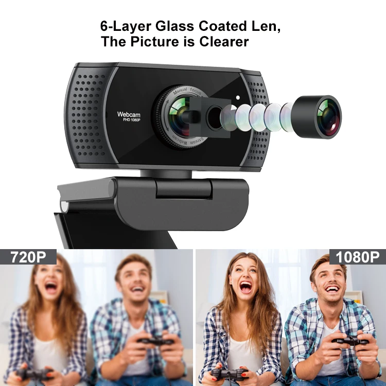 OEM Webcam Camera web 1080p Full HD Web Cam Computer PC Webcam USB Web Cameras