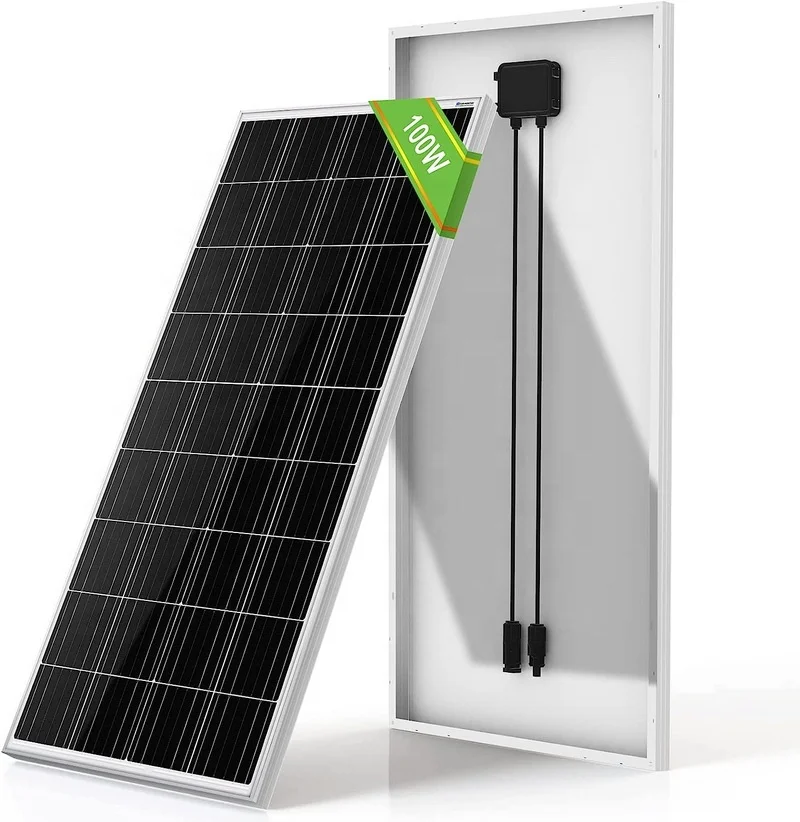 Solar Panels 100watt 12 Volt Energy 100w Panel 12v Dc High Efficiency RV Marine Boat Caravan