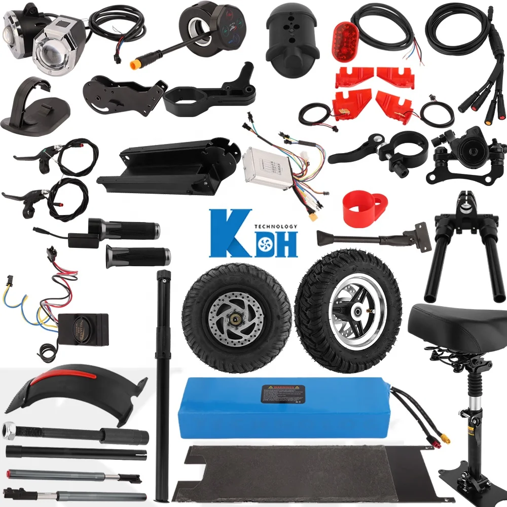 Zero LCD Display for Electric Scooter KUGOO M4 LED display switch(Green six needles) with Key replacement parts