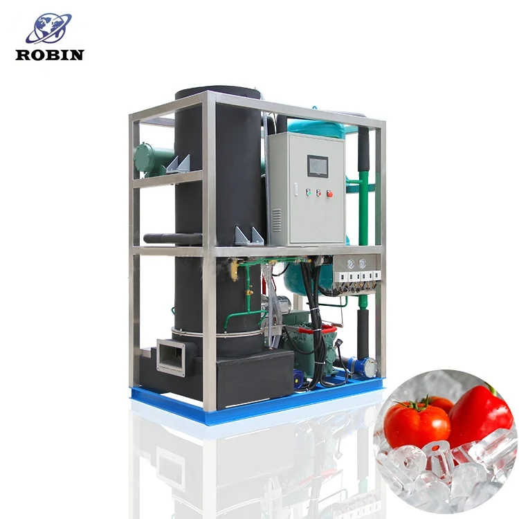 Industrial big 5 tn ice tube making maker for restaurant/bar/milk tea shop/ice factory