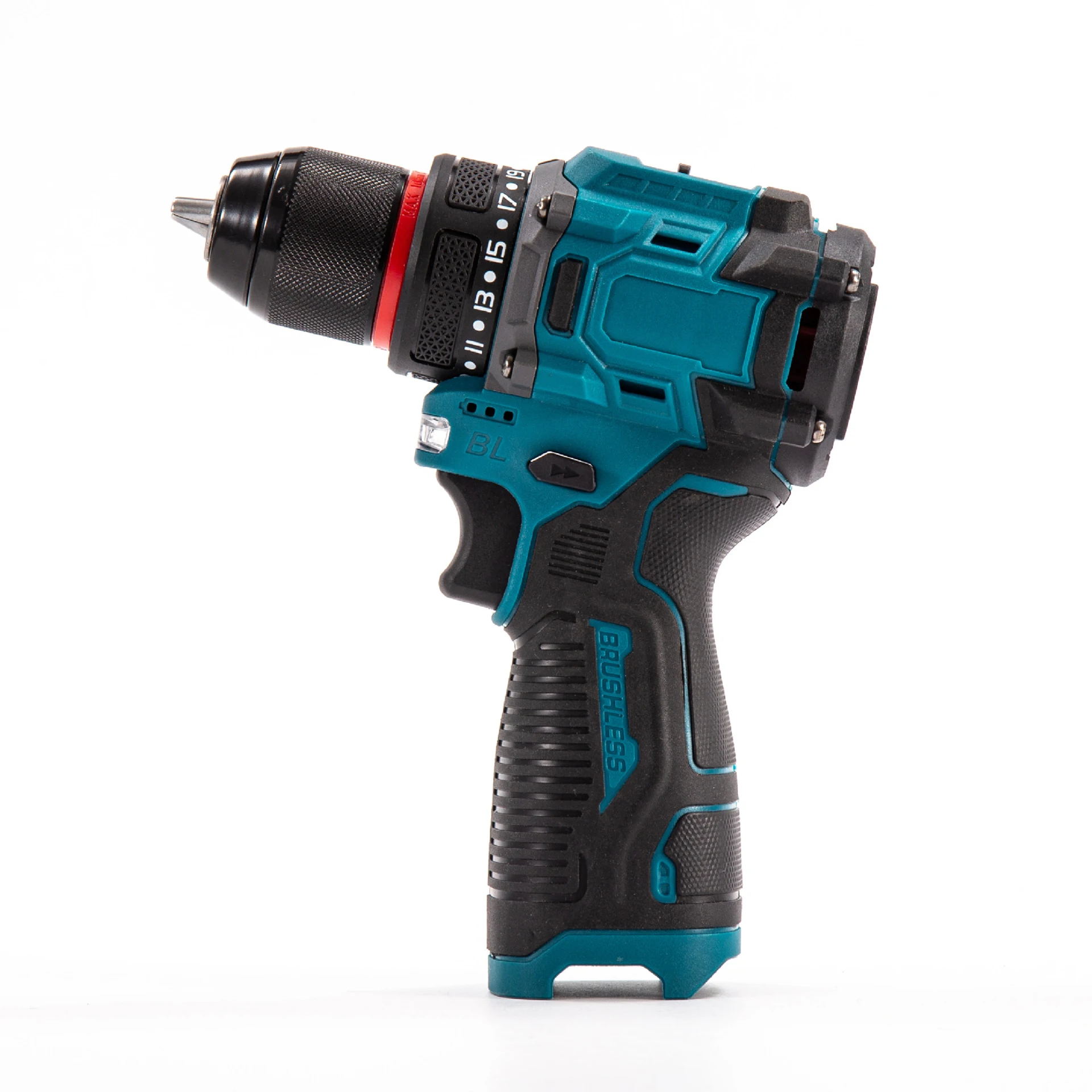16.8V light weighted lithium drill brushless rechargeable drill with steel plate behind multi-function power screwdriver drill
