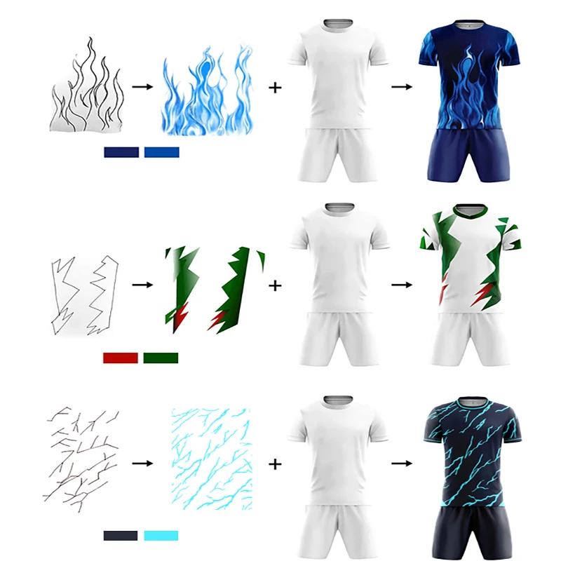 BETA Hot Sale Dye Sublimation Football Uniform OEM Custom Made Soccer Jersey For Football Team