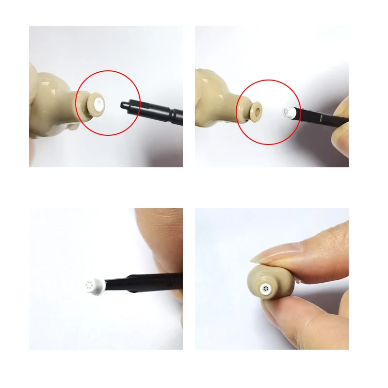 Jungle Care Earwax Protection Filter Ceramic Stop Cleaning Tool Hearing Aid Accessories Wax Filter Cic Itc Wax Protection