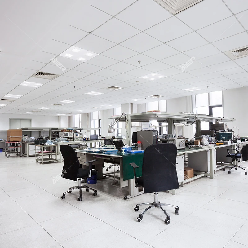 Office Lighting Ac85-265v 130-140lm\W 3000-7000k Ra80 595*595 Recessed Recessed Grid Backlit Flat Led Panel Light For School