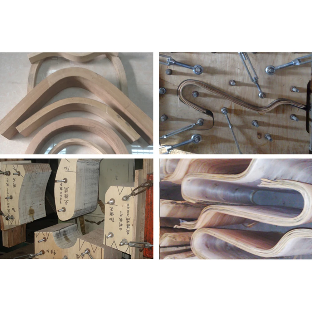 High Frequency Plywood bending hot press machine for wood chair Skate board HF RF curved bent