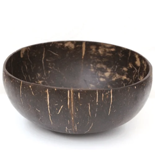 Coconut half shell polished bowls dinnerware rice bowl Handmade High Quality