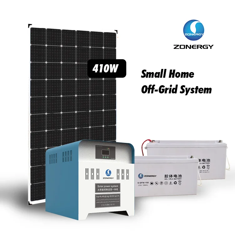 Buy Complete Supply Solar Inverter Power Energy Storage 410 watt Panel System Battery Home