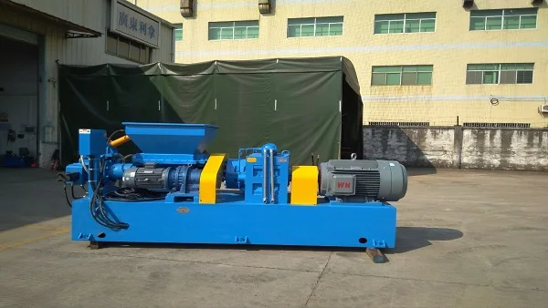 Single twin screw extruder with water ring cutting system for EVA TPR TPE high filling masterbatch