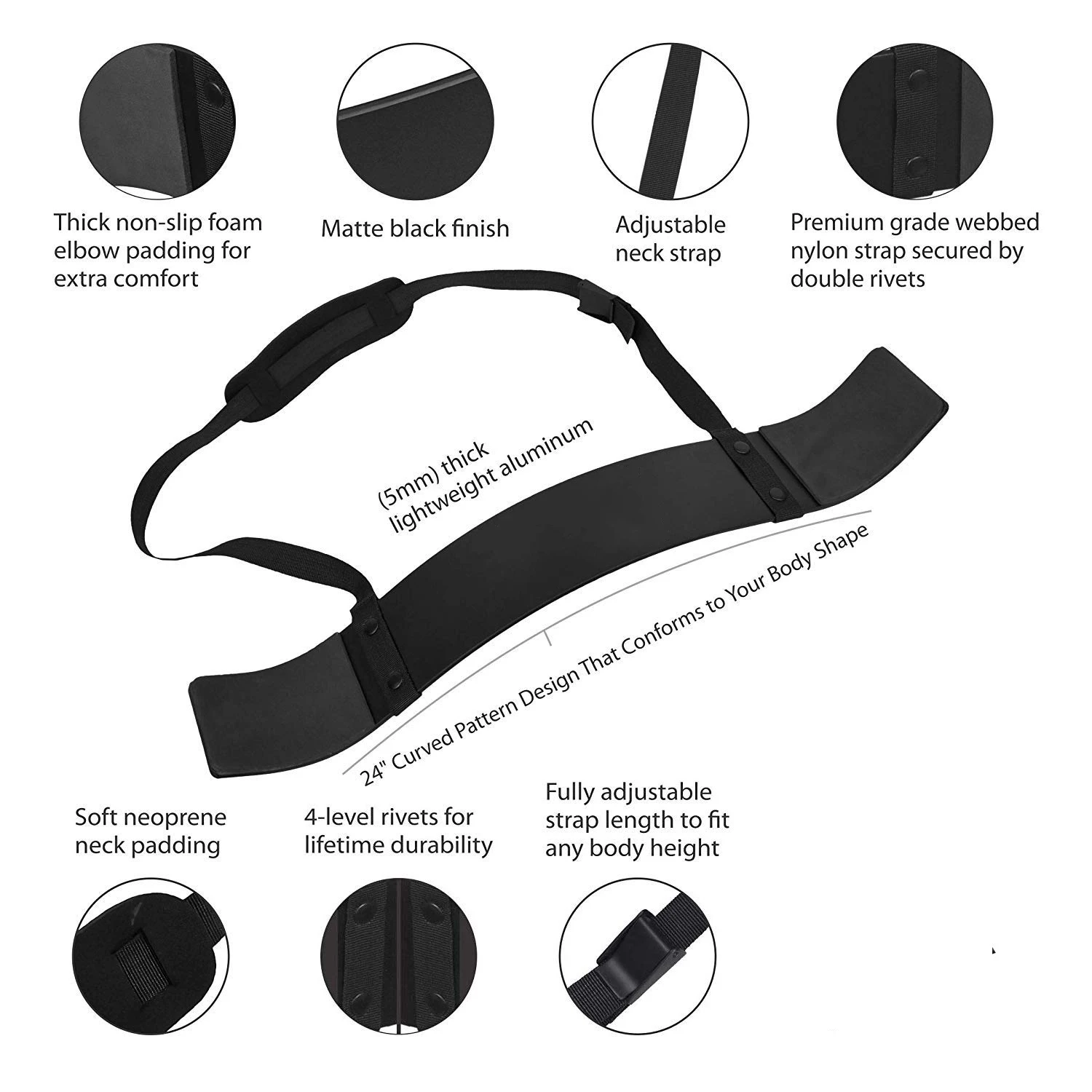 Hot Selling Gym Training Arm Blaster Custom Weight Lifting Best Bicep Arm Blaster