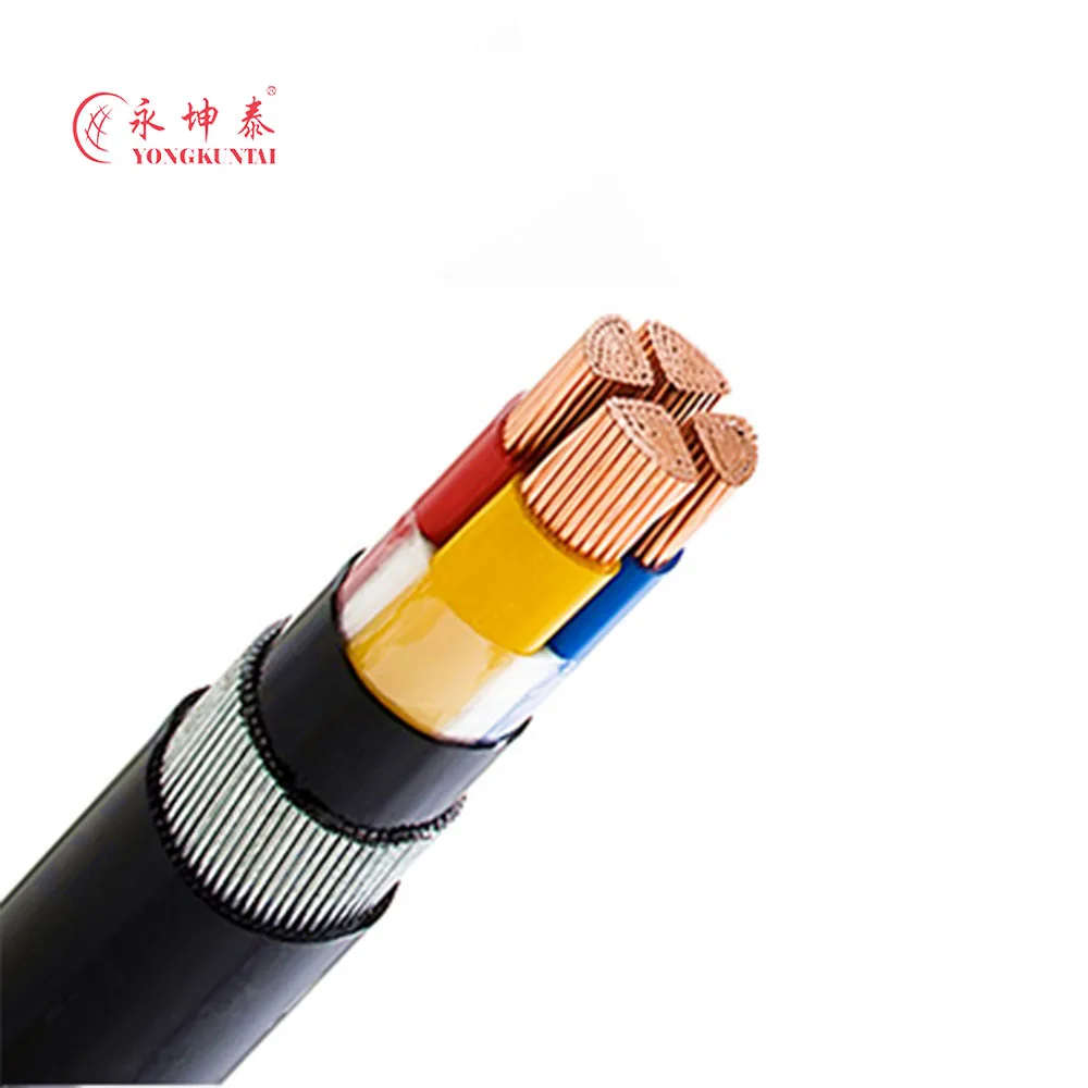 SWA/STA/AWA/ATA 3 Core 6mm 25mm 95mm PVC/XLPE Aluminum/Copper Core Steel Wire SWA Armoured Power Cables