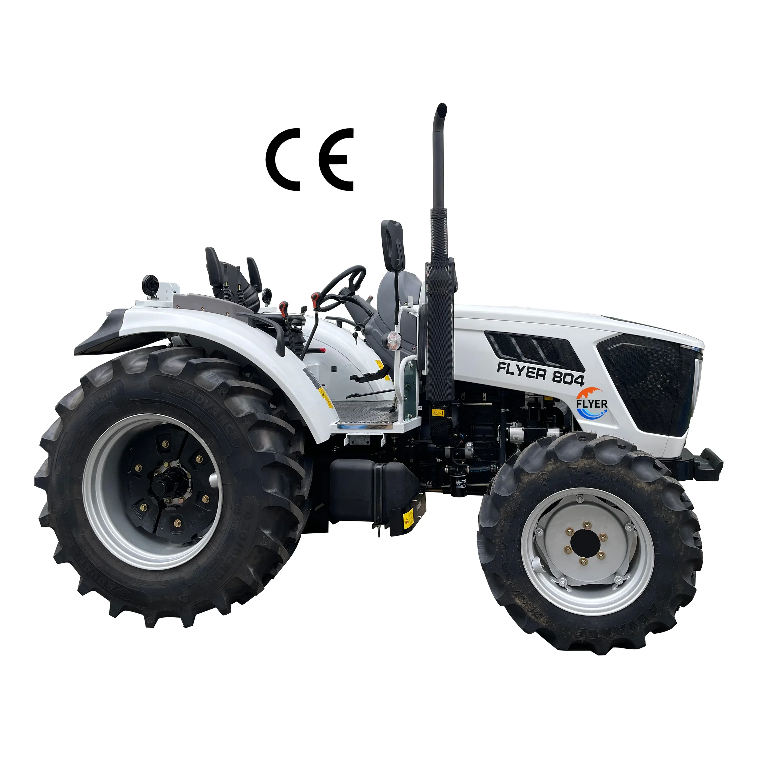 Top brand heavy duty multifunctional 4x4 wheel farming tractors 70hp 80hp 90hp tractor with best price