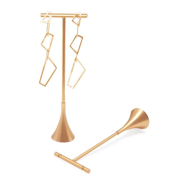 JINSKY custom handmade metal jewelry earrings display rack earrings display stand jewelry holder