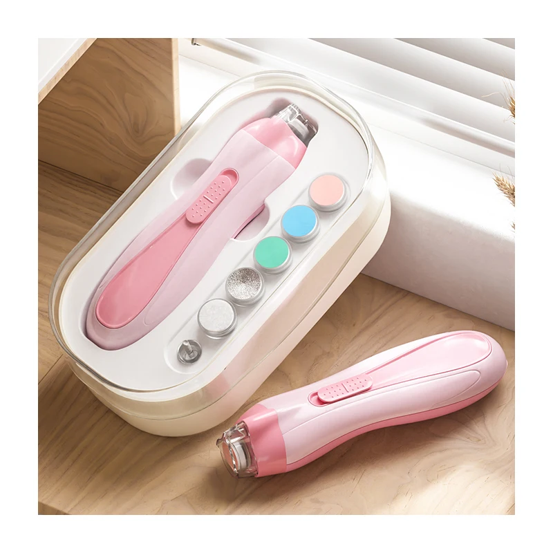 High quality professional nursing baby electric nail trimmer kids baby nail trimmer electric baby manicure
