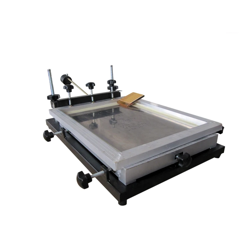 Puhui SMT PCB Solder Paste Silk Stencil Printer Machine Screen Printing Table Solder Paste Printing Station