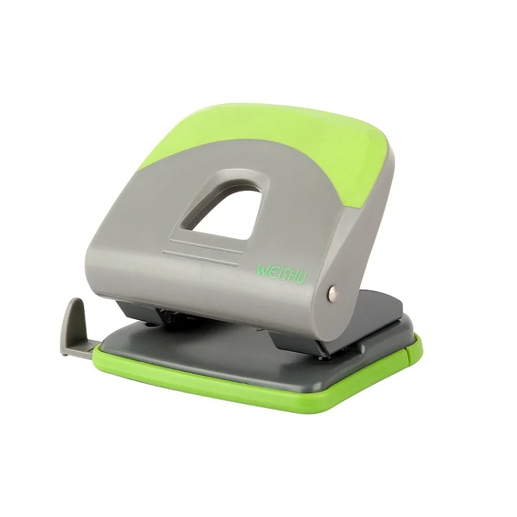 2 Holes Plastic Punch 30 Sheets Two-hole Punching 80 Mm Paper Puncher Desktop Plastic Punch