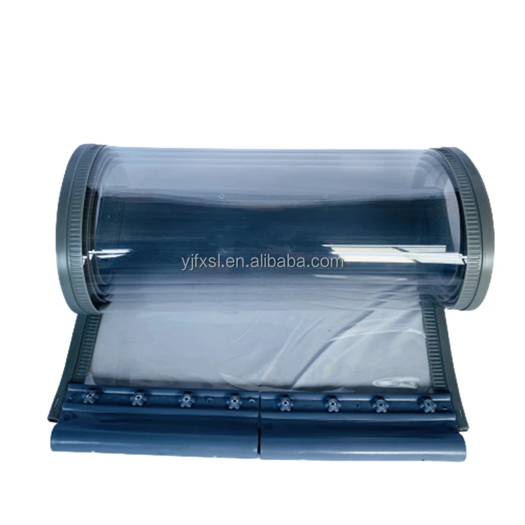 Fuxing Super Design 1.7mm Smooth Magnetic Pvc Door Curtain For Door Factory plastic curtain